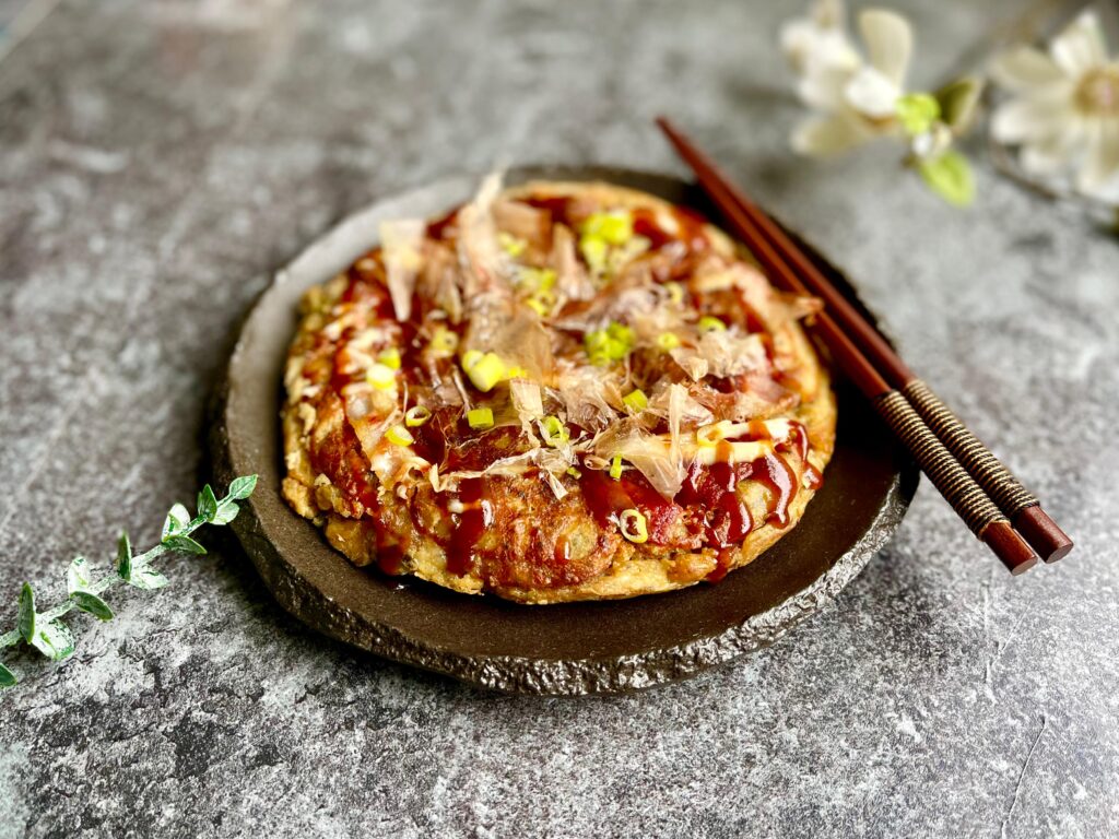 OKONOMIYAKI DE PANCETA CURADA