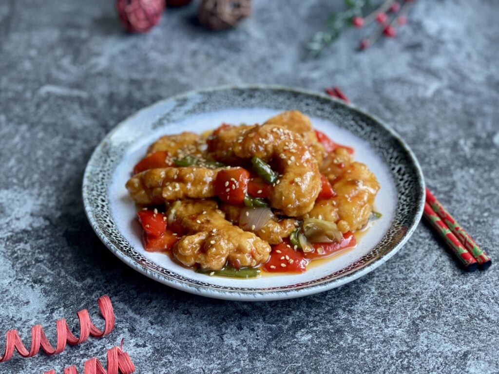 GAMBAS AGRIDULCES (Tang Cu Xia)